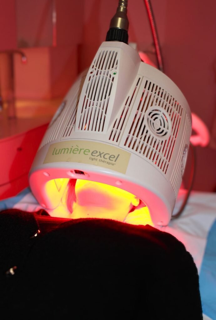 Soin photobiomodulation